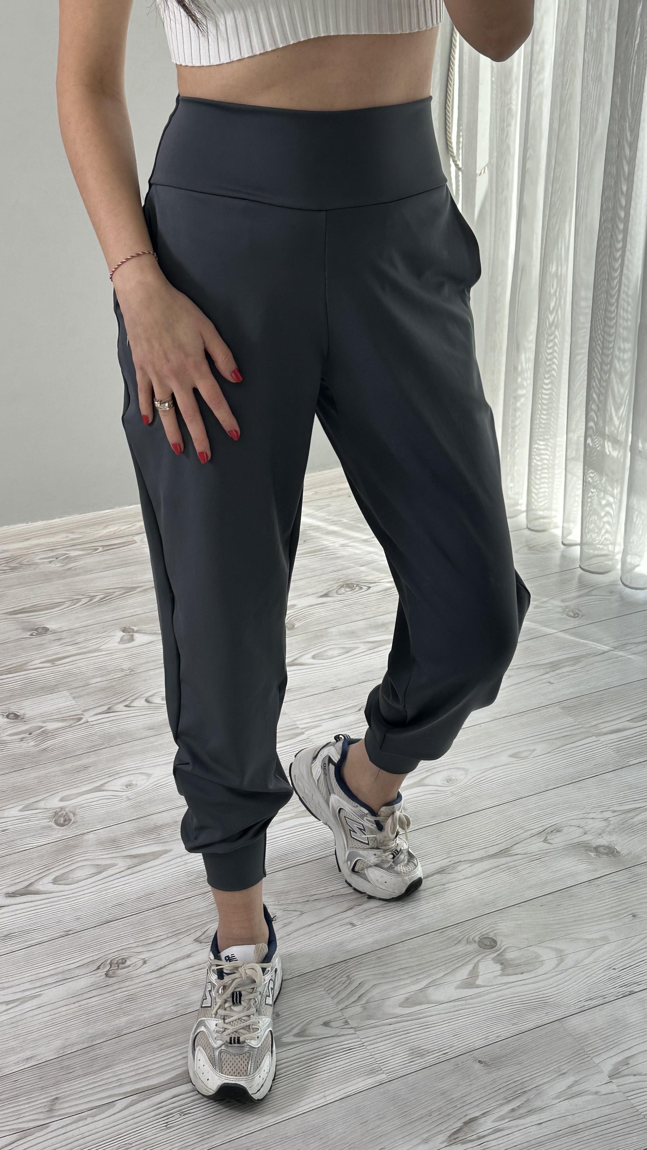 Antrasit Oysho Comfort Jogger