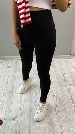 Siyah Oysho Fit Toparlayıcı Tayt