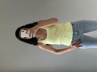 Fıstık Yeşil Basic Atlet