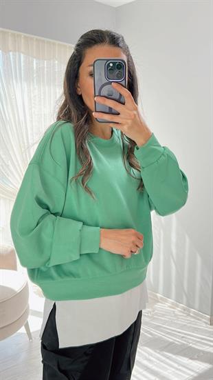 Benetton Scuba Kumaş Sweatshirt