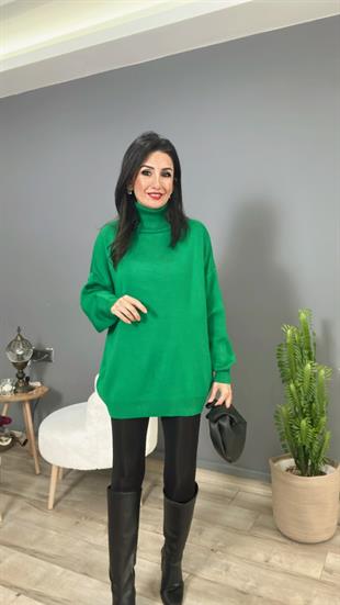 Benetton Balıkçı Yaka Triko Kazak