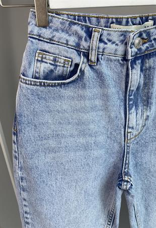 Açık Mavi Boyfriend Jean