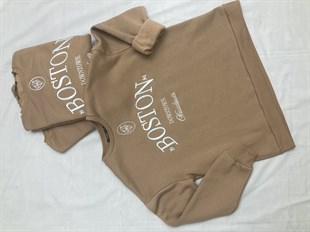 Taba Boston Nakışlı Sweatshirt