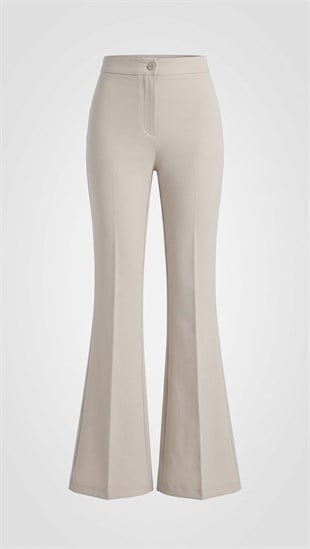 Taş Tek Düğmeli İspanyol Paça Pantolon