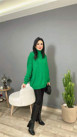 Benetton Balıkçı Yaka Triko Kazak