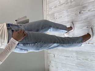 Açık Mavi Boyfriend Jean