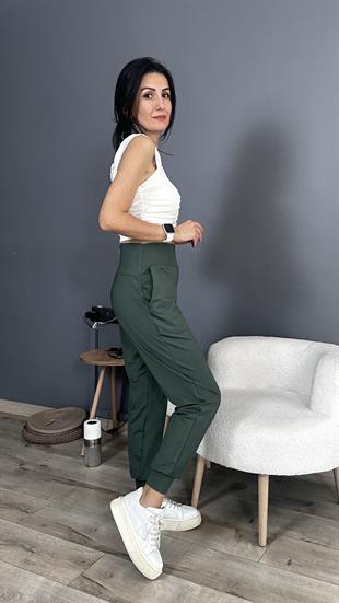 Haki Oysho Comfort Jogger