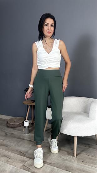 Haki Oysho Comfort Jogger