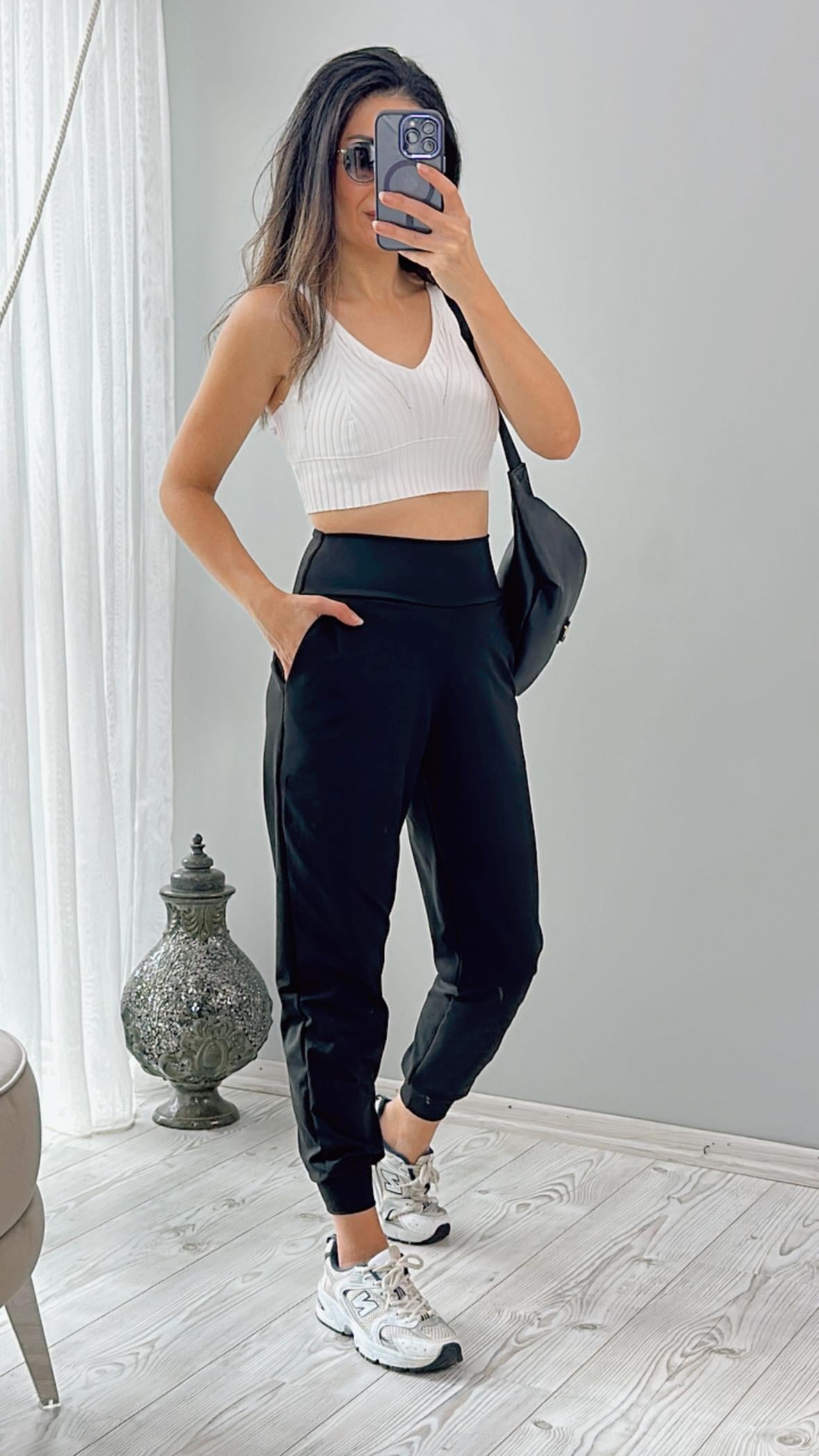 Siyah Oysho Comfort Jogger