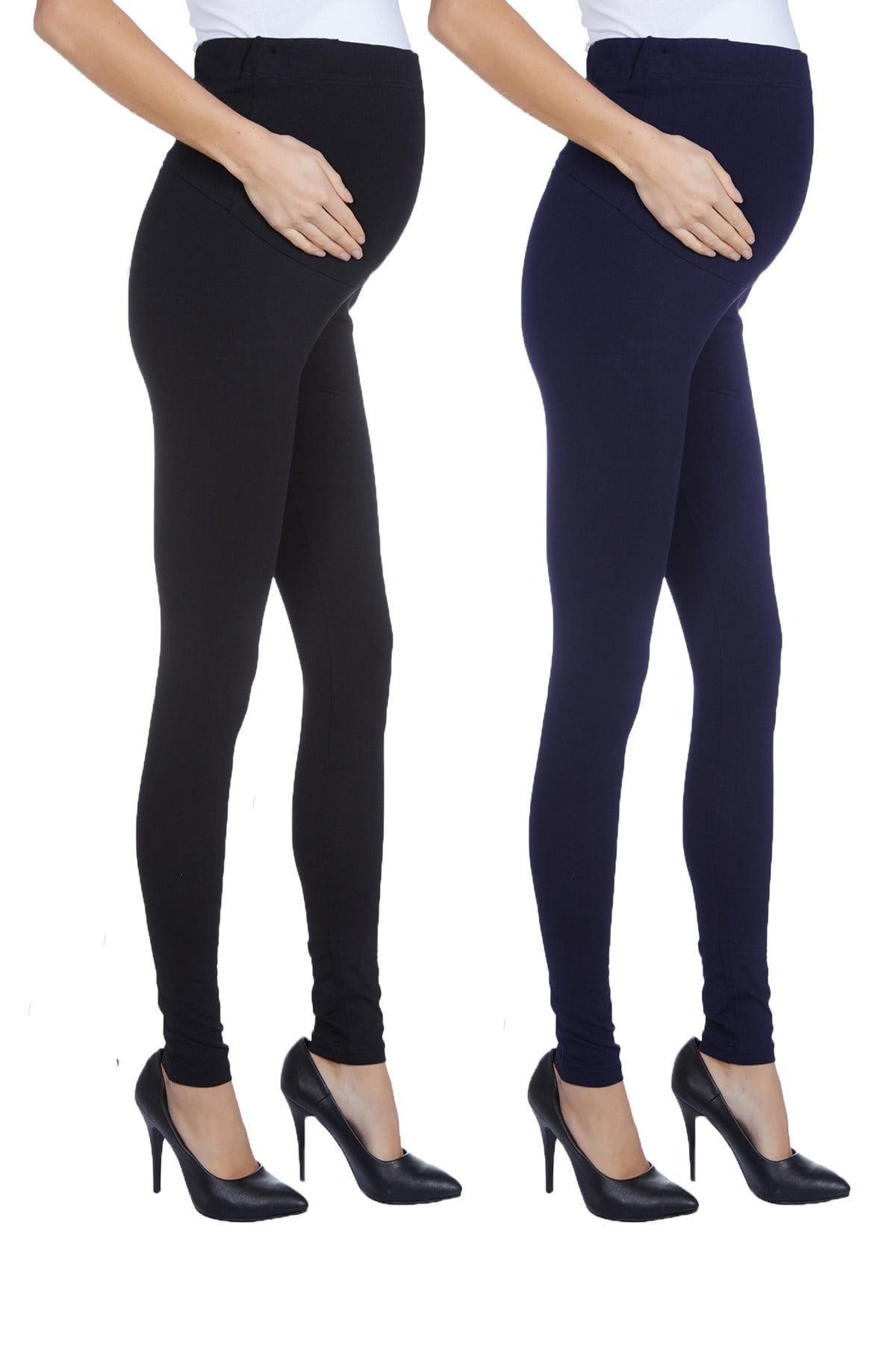 LuvmaBelly MYRA8001_8009 Beli Ayarlanabilir Hamile Tayt Seti