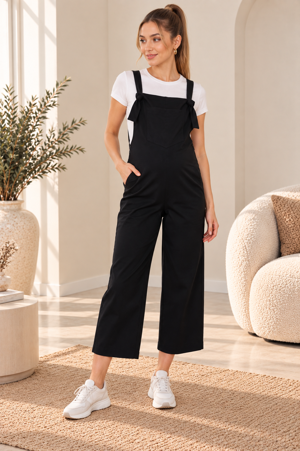 Palena PLNL6105 - Siyah Kadın Salopet