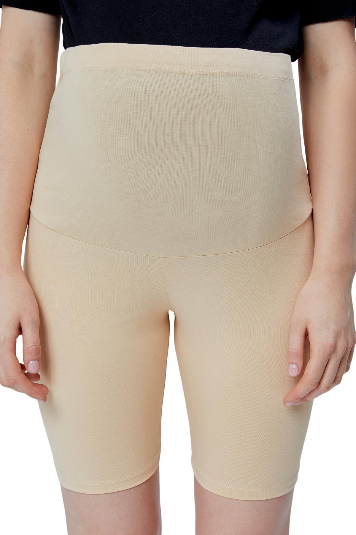 LuvmaBelly  Maternity 8028 Pamuklu Hamile Şort Tayt