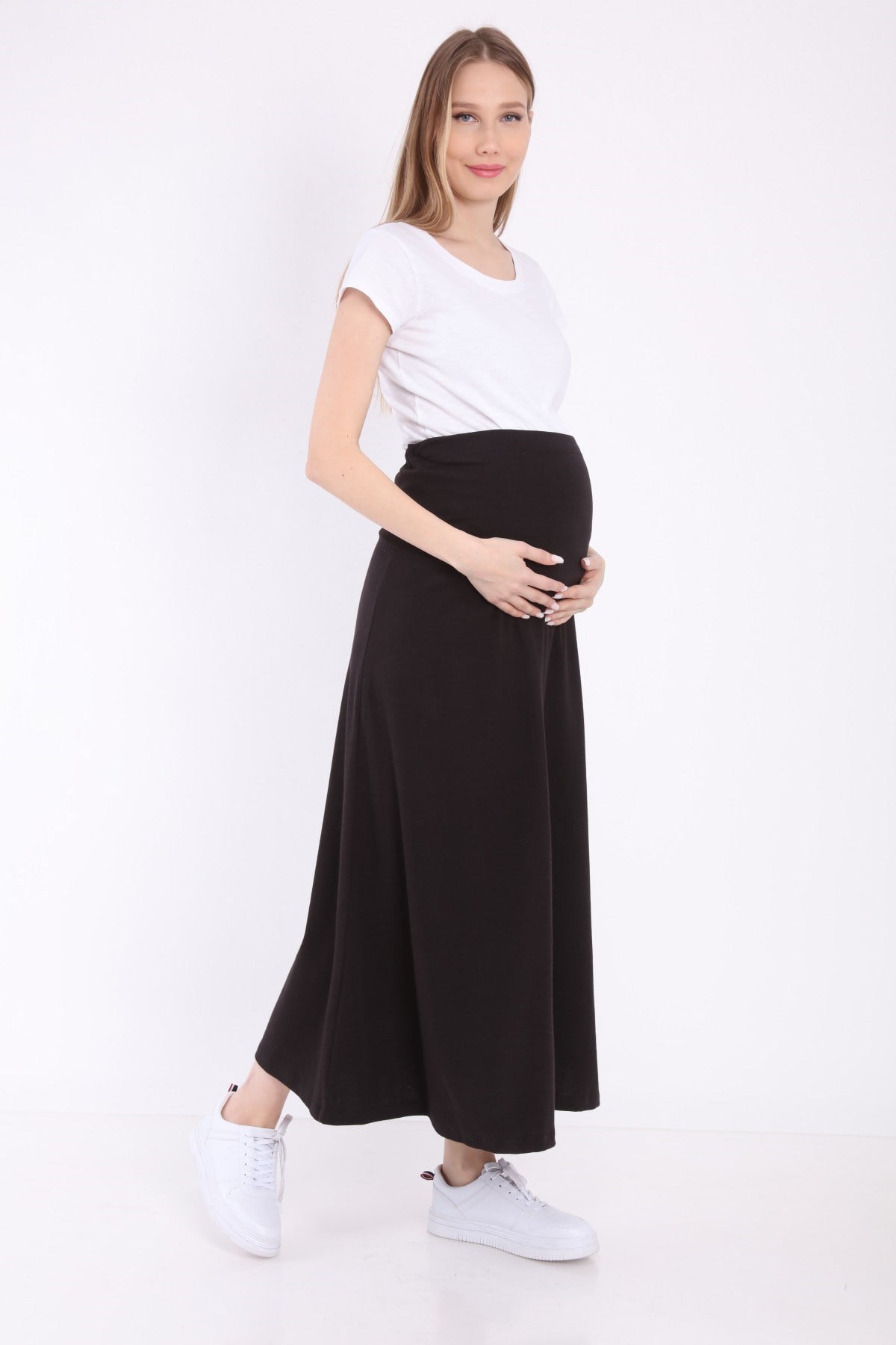 Luvmabelly MYRA9030 Beli Ayarlanabilir Hamlie Etek -Siyah