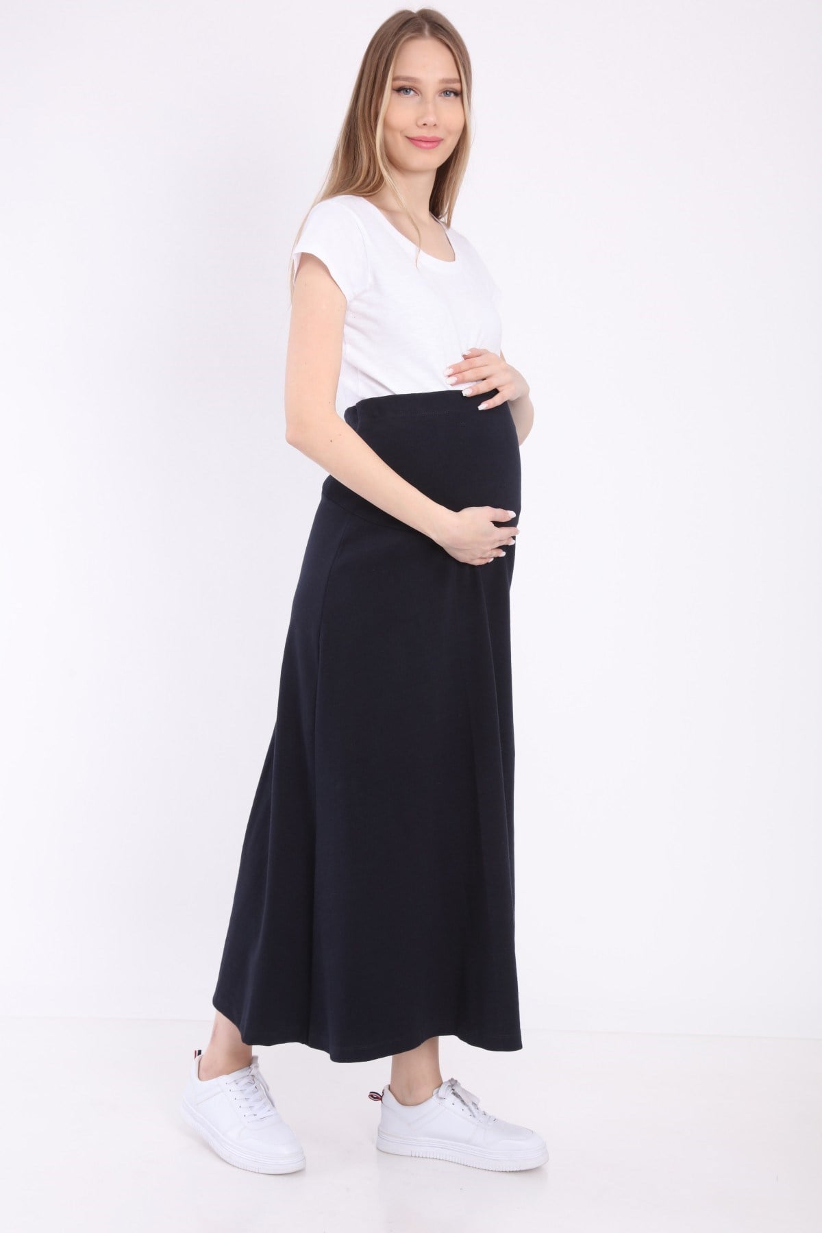 Luvmabelly MYRA9032 Beli Ayarlanabilir Hamlie Etek -Lacivert