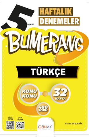 Bumerang 32 Haftalık Türkçe Denemeleri 5. Sınıf