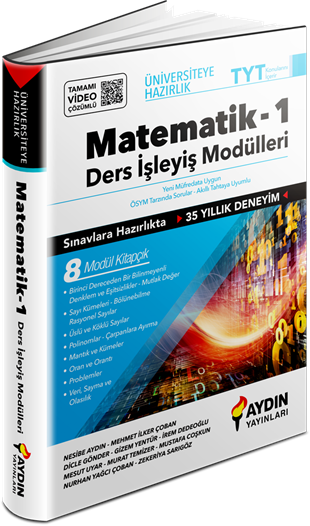 Üniversiteye Hazırlık Matematik Ders İşleyiş Modülleri 1. Kitap