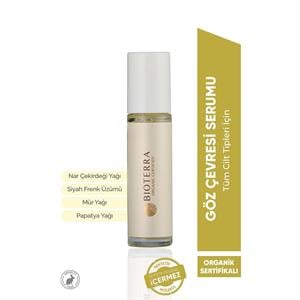 Bioterra Organik Canlandırıcı Roll-on Göz Çevresi Serumu 10 ml