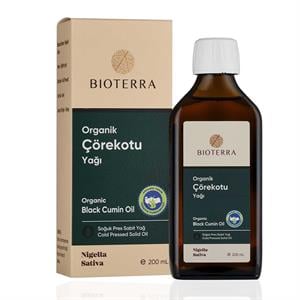 Bioterra Organik Çörekotu Yağı 200 ml