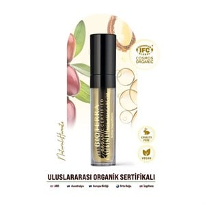 Bioterra Organik Kaş ve Kirpik Bakım Yağı – Argan, Jojoba, Kuşburnu ve E Vitamini İçeren Besleyici Bakım 5 ml | Eyebrow & Eyelash Care Oil