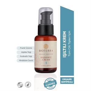 Bioterra Organik Radiance Yüz Kremi 50 ml