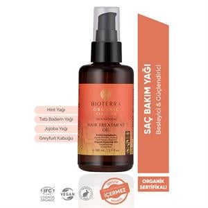Bioterra Organik Saç Bakım Yağı Hair Treatment Oil 100 ml