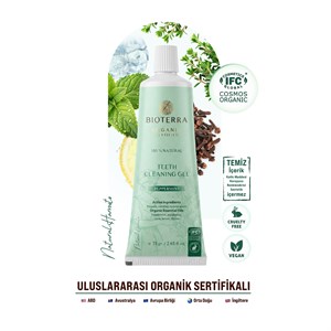 Bioterra Organik Teeth Cleaning Gel 75 gr ( Diş Temizleme Jeli)
