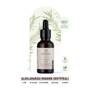 Bioterra Organik Yağlı ve Akneye Eğilimli Ciltler İçin Gözenek & Leke Görünümü Bakım Serumu - Regul Serum 30 ml