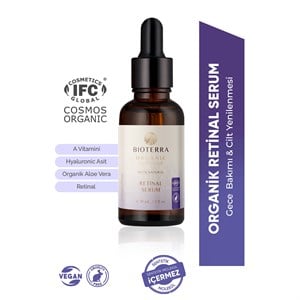 Bioterra Retinal Serum –%99,7 Doğal, Cilt Yenileyici & Anti-Aging