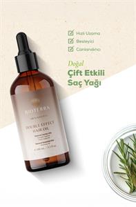 Bioterra Saç Uzatıcı & Yeni Saç Oluşumu Destekleyen Bakım Yağı – Double Effect 100ml