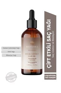 Bioterra Saç Uzatıcı & Yeni Saç Oluşumu Destekleyen Bakım Yağı – Double Effect 100ml