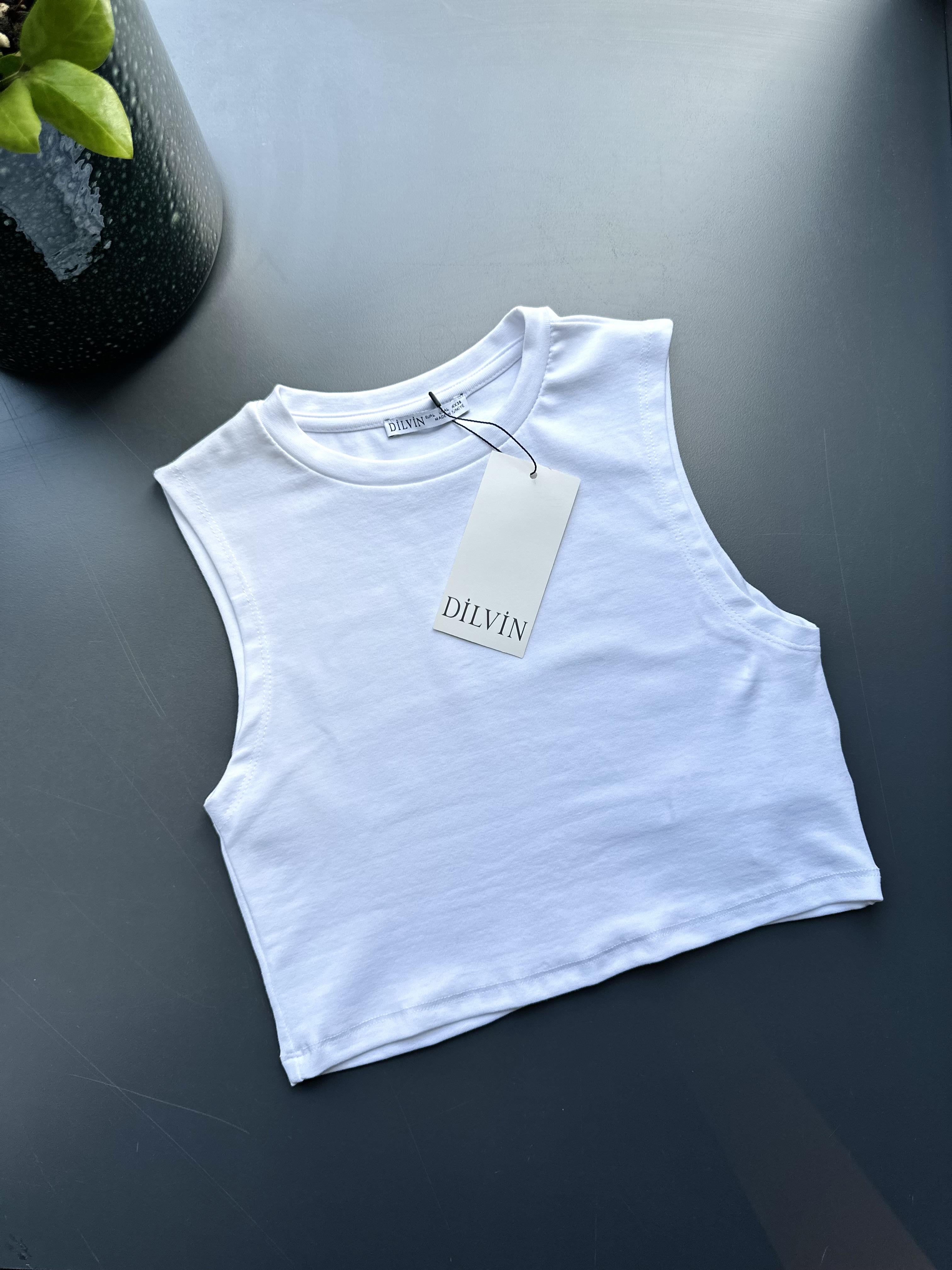 Beyaz Dilvin Crop
