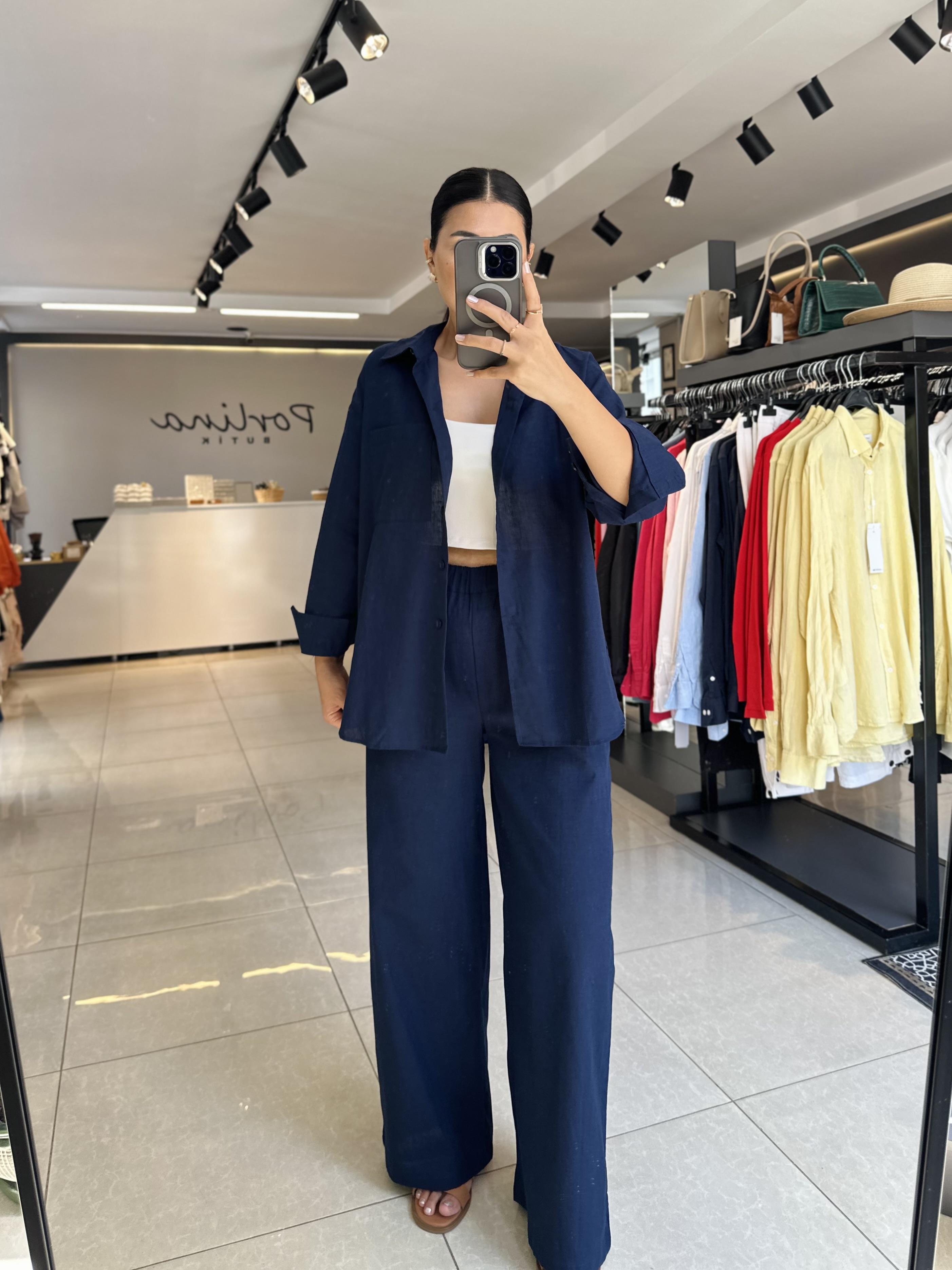 Lacivert Marka Model Keten Takım