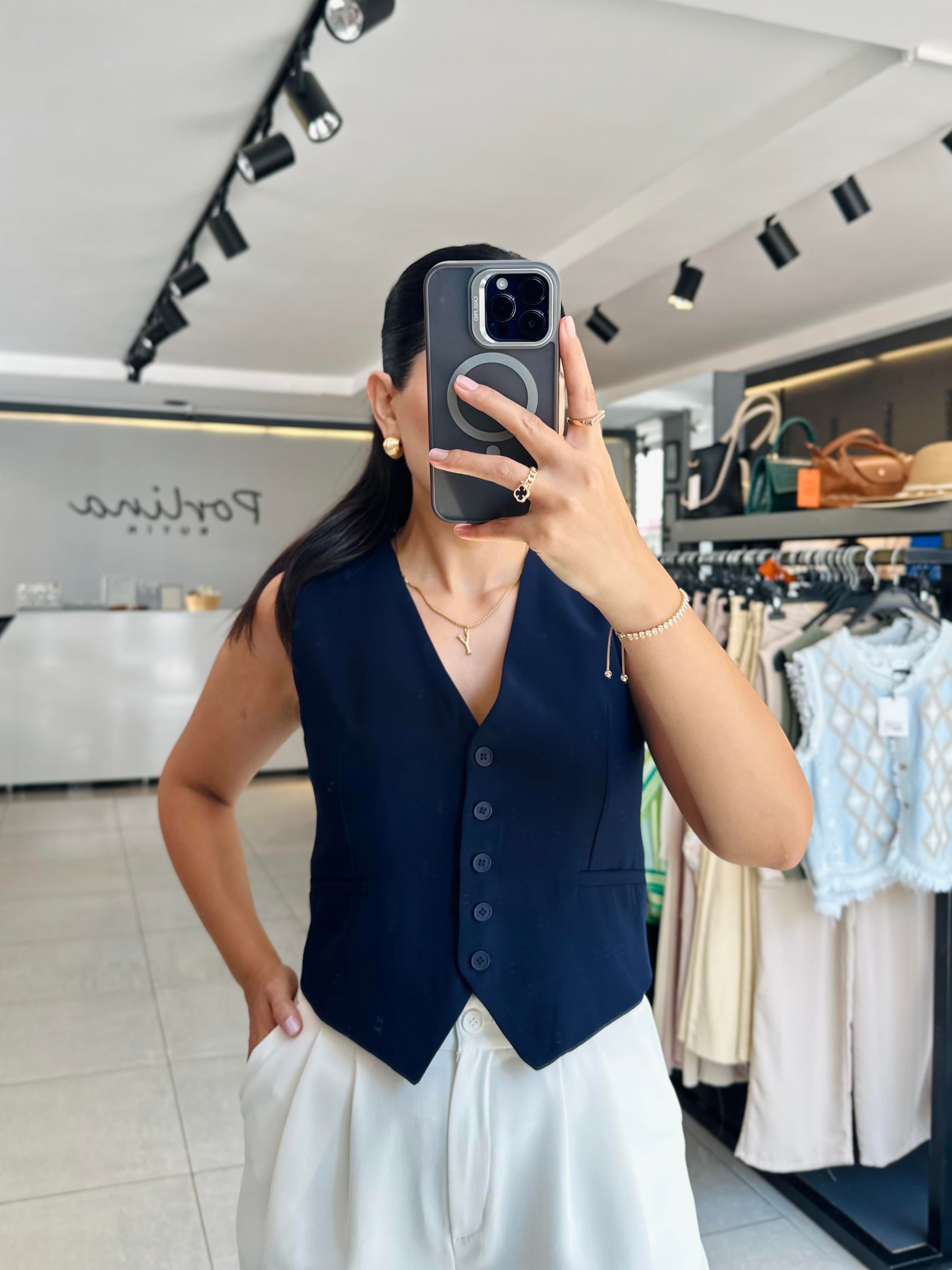 Lacivert Premium Yelek