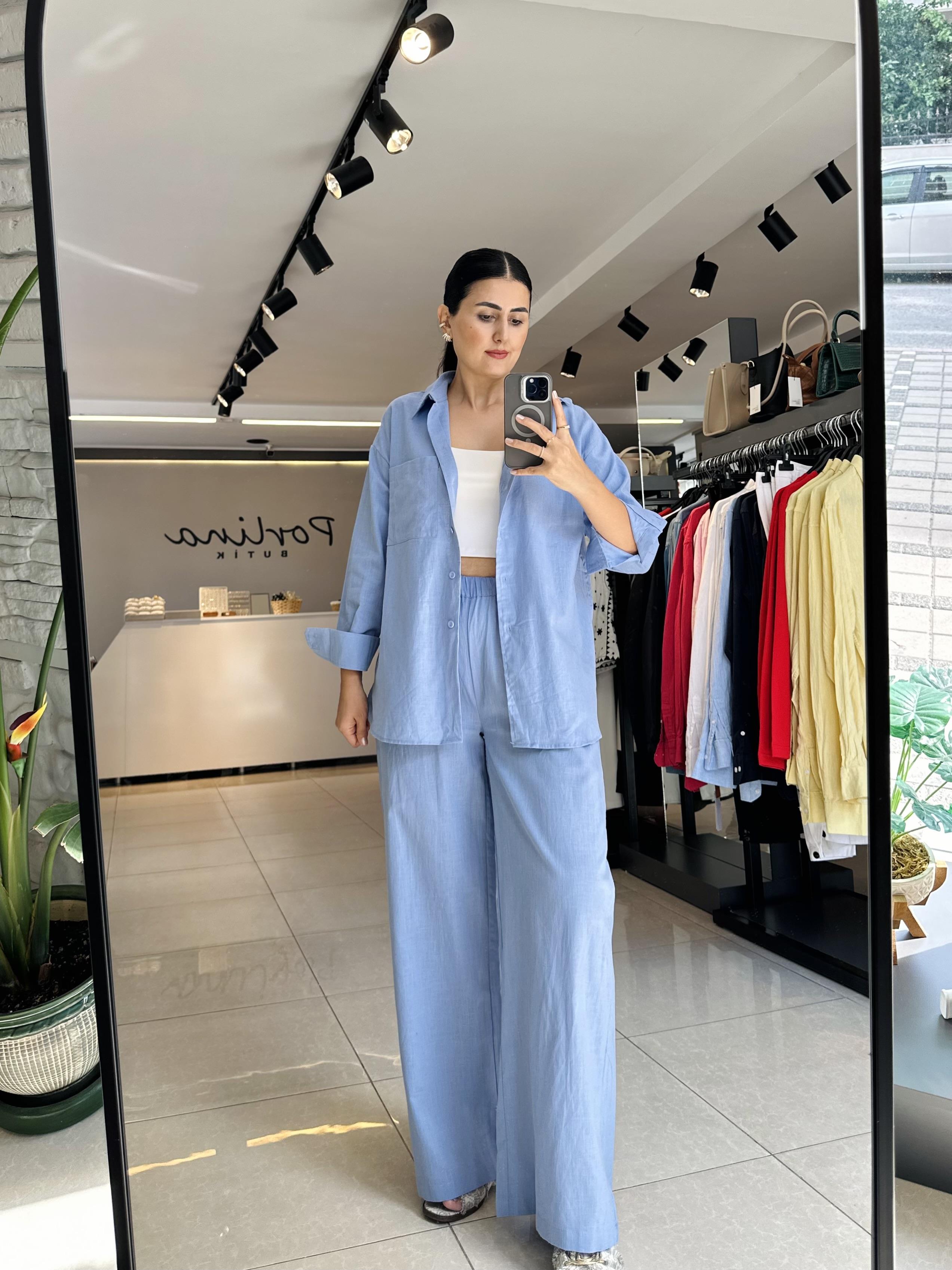 Mavi Marka Model Keten Takım