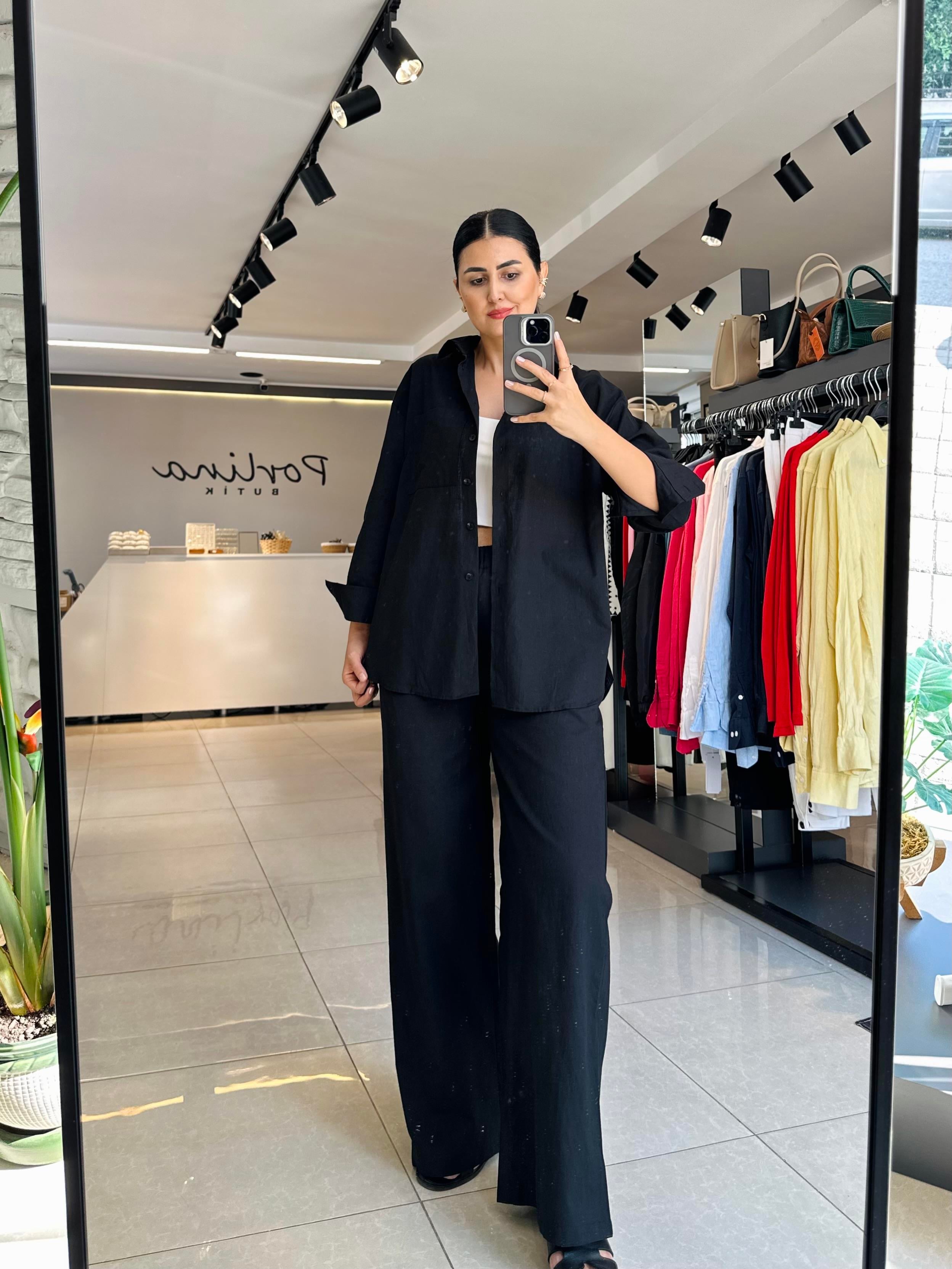 Siyah Marka Model Keten Takım