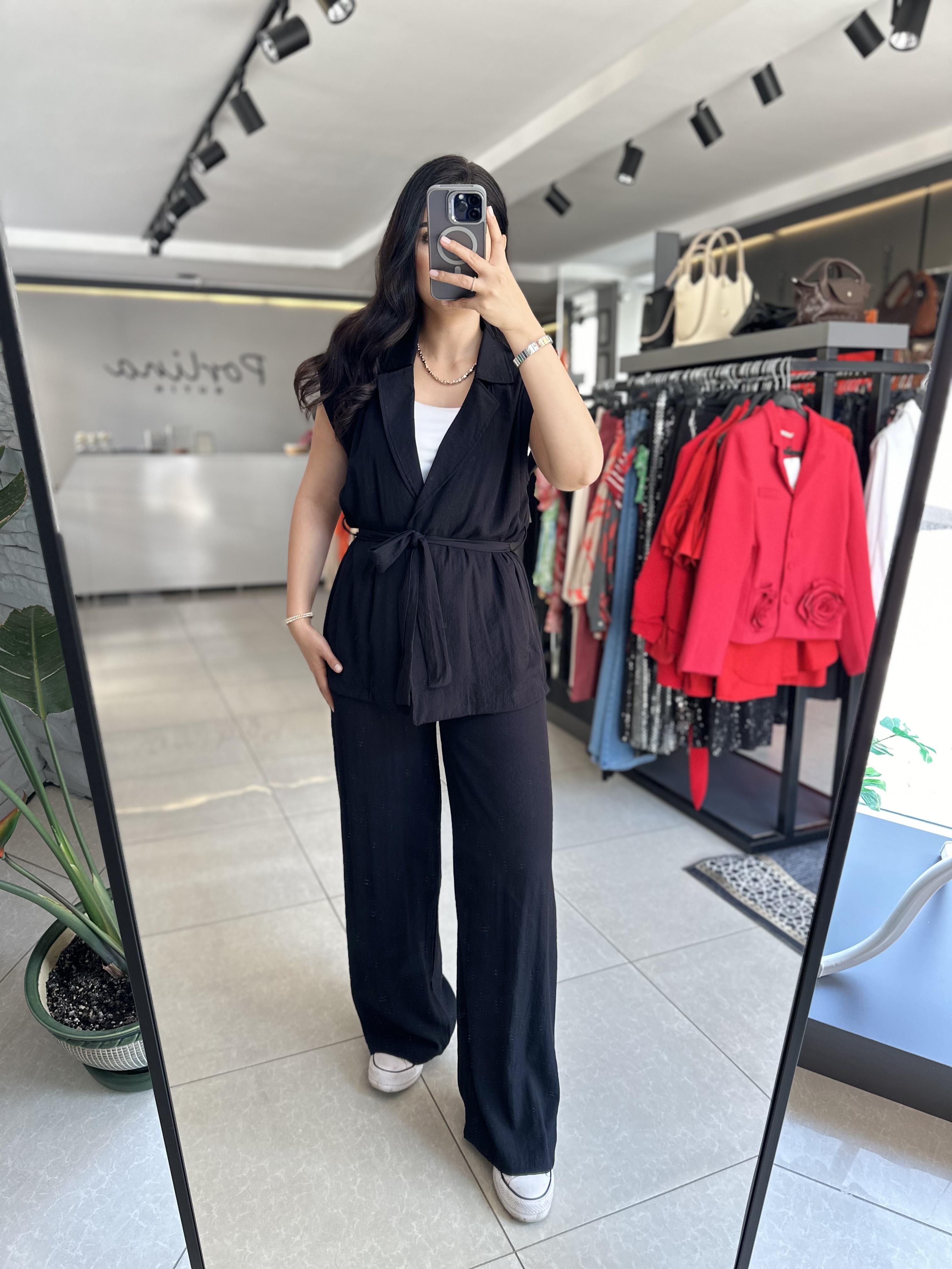 Siyah Yelekli  Palazzo Takım