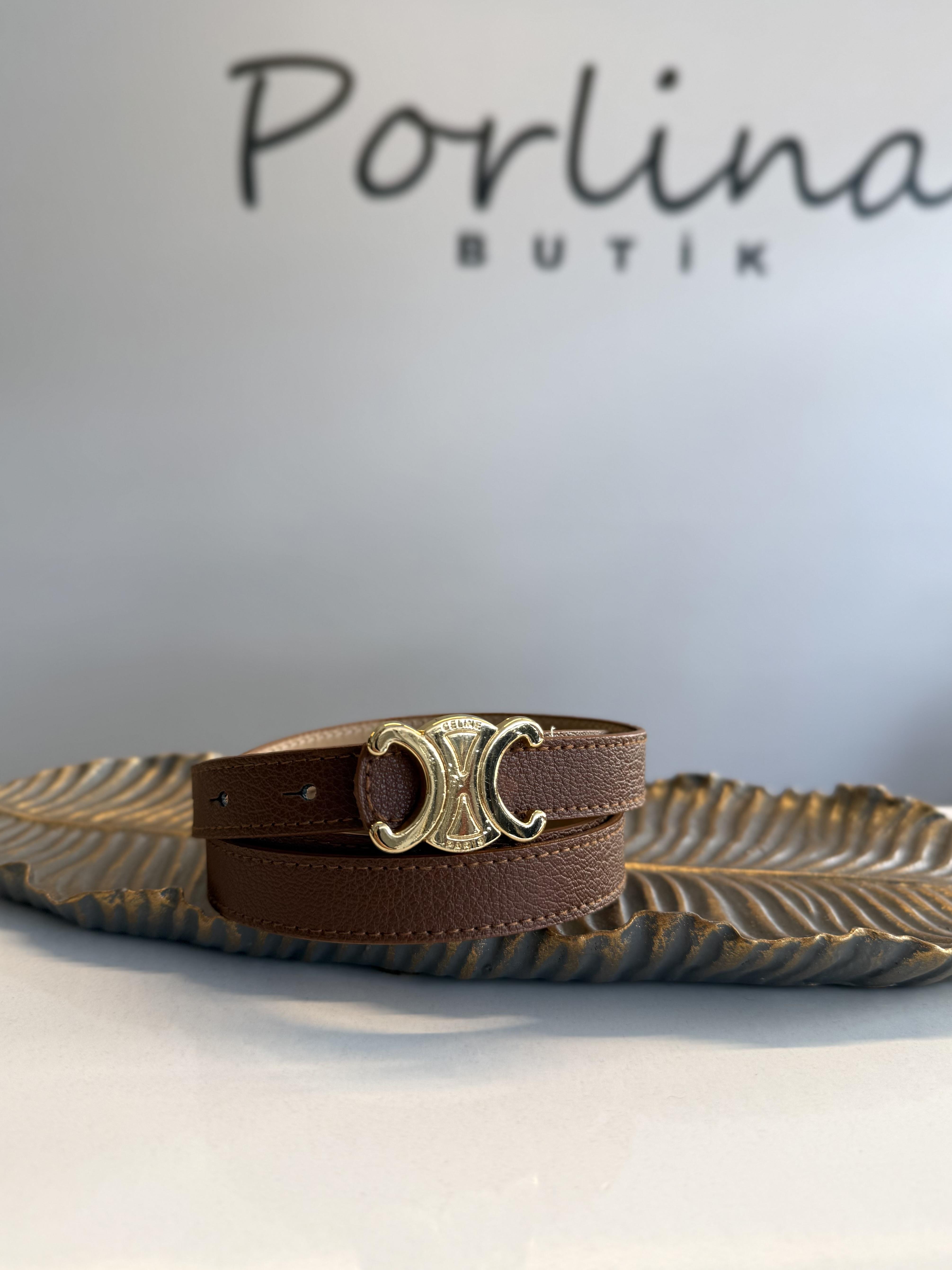 Taba Gold Celine Tokalı Kemer