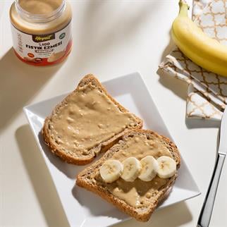 Şeker ilavesiz %100 Fıstık Ezmesi (Parçacıklı Kıvam) 350g