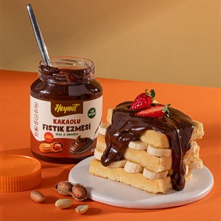Kakaolu Fıstık Ezmesi (Hurma ile Tatlandırılmış) 320g