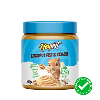 Coconut Fıstık Ezmesi (Bal ile Tatlandırılmış) 500g