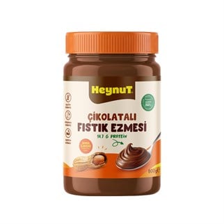 HeynuT Şeker ilavesiz Çikolatalı Fıstık Ezmesi 800g