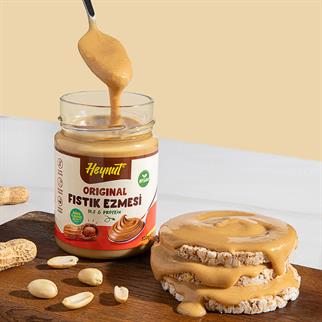 Original Fıstık Ezmesi 320g (Tatlandırıcı İçerir)