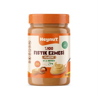HeynuT %100 Fıstık Ezmesi (Klasik) 800g