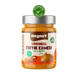 HeynuT Original Şeker İlavesiz Fıstık Ezmesi 320g