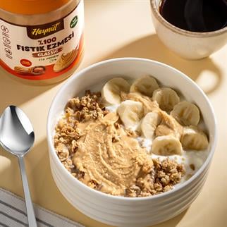 Şeker ilavesiz %100 Fıstık Ezmesi (Klasik Kıvam) 700gr