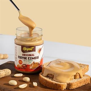 Original Fıstık Ezmesi 320g (Bal ile Tatlandırılmıştır)
