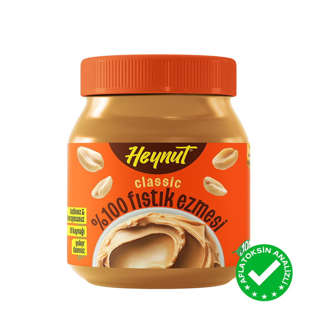 %100 Doğal Fıstık Ezmesi Classic 330g