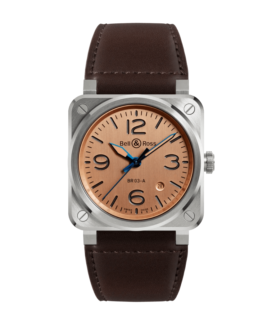 Bell & Ross BR 03 Copper BR03A.GB.ST.SCA Erkek Kol Saati