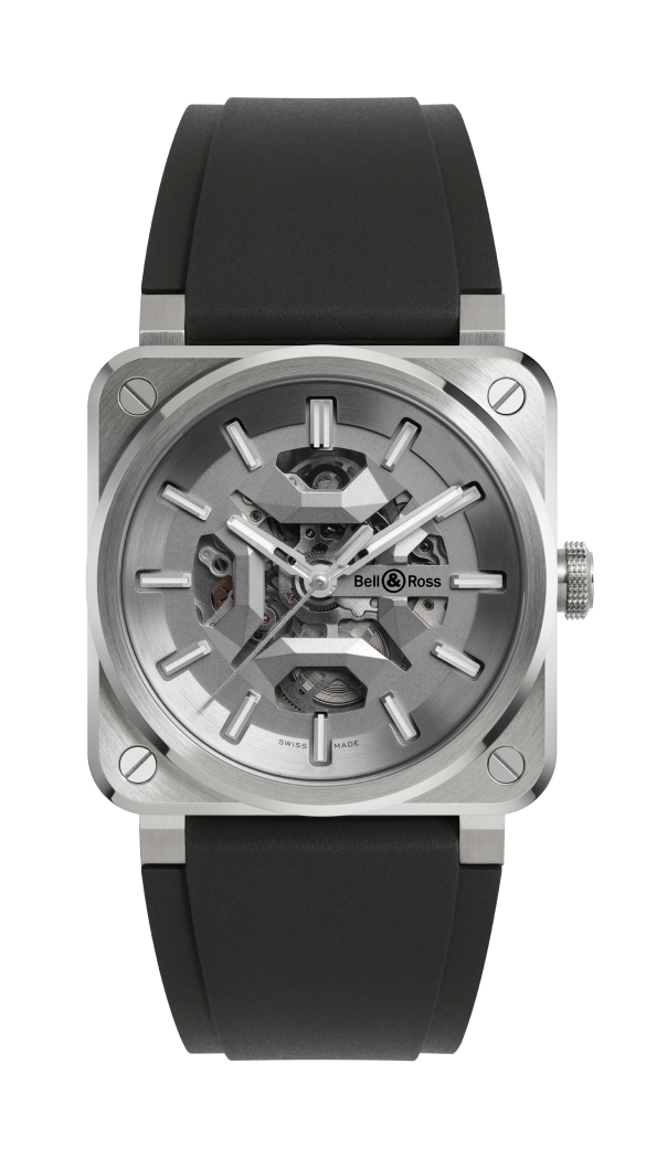 Bell & Ross BR 03 Skeleton Limitted Edition BR03A.GR.SKST.SRB Erkek Kol Saati