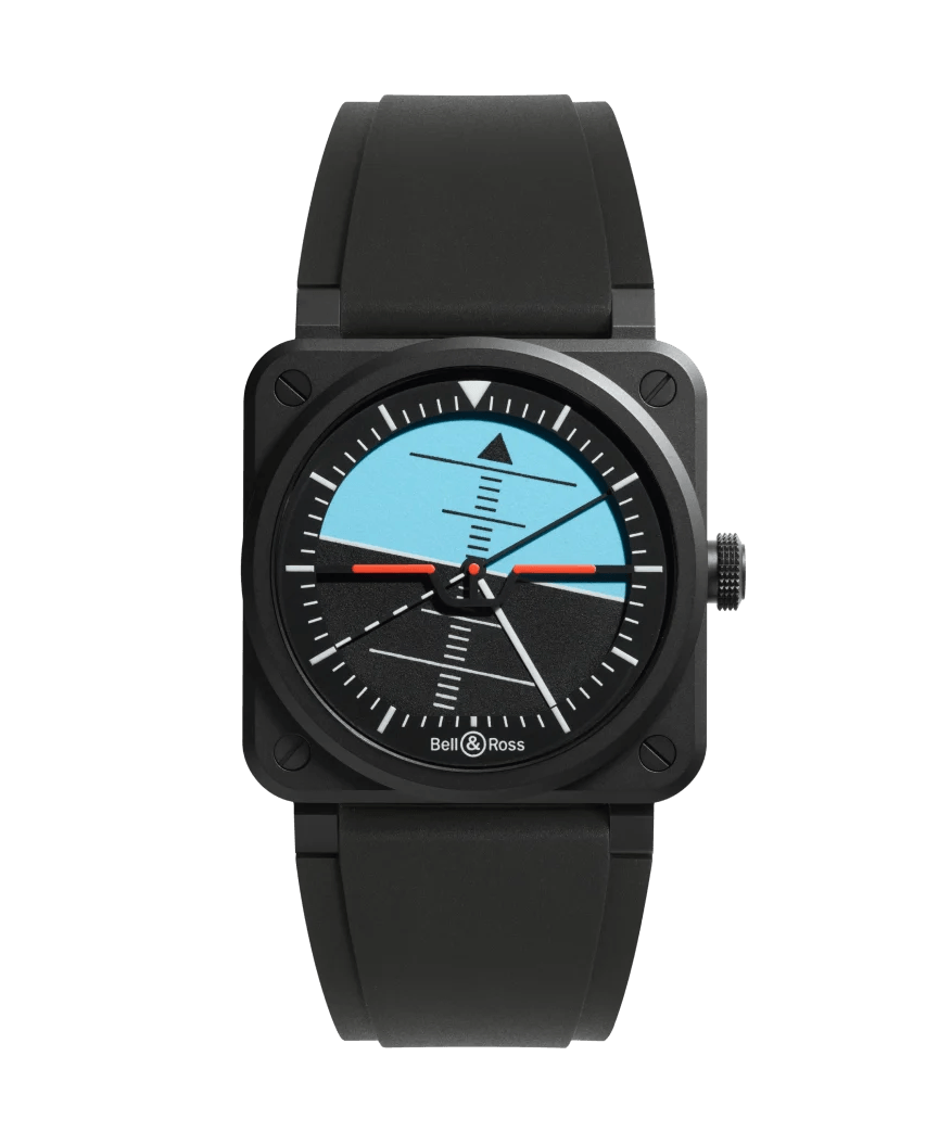 Bell & Ross BR 03 Horizon BR03A.HRZ.CE.SRB Erkek Kol Saati